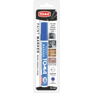 Marker olejowy TOMA 2,5 mm niebieski