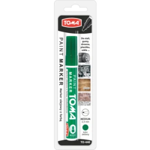 Marker olejowy TOMA 2,5 mm zielony