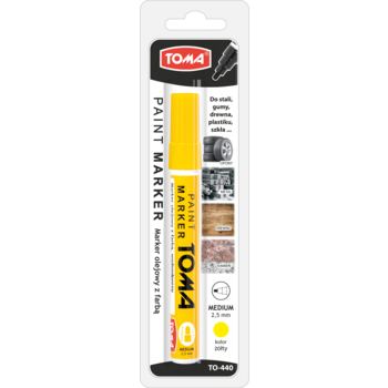 Marker olejowy TOMA 2,5 mm żółty b61e975025c8d7d502332b14e5e4082e.jpg