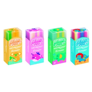Gumka do ścierania Keyroad jelly fun ombre 2 sztuki mix
