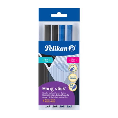 Długopis Pelikan Hang Stick 0,7mm niebieski + czarny 4 sztuki 1779184594622-8ogz6s.png