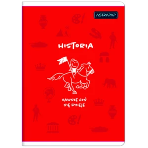 Zeszyt tematyczny ASTRAPAP A5 60 kartek w kratkę HISTORIA