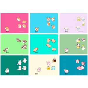 Zeszyt PP KAWAII A5 32 kartki kratka NARCISSUS