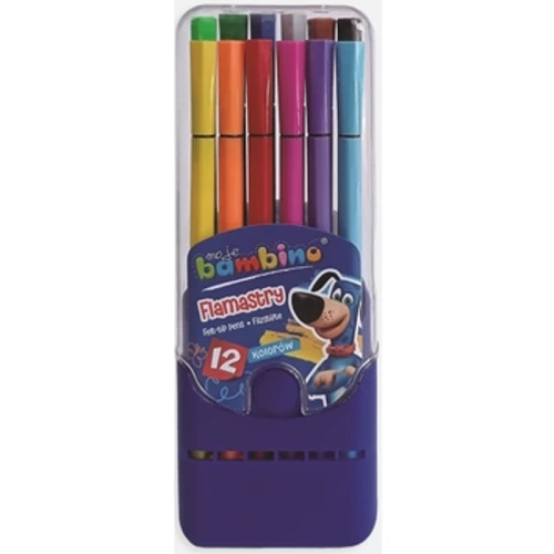 Bambino flamastry w pudełku plastikowym 12 kolorów 1779184885146-7xz8de.png