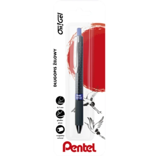 Pentel Długopis żelowy OH!GEL! K497- niebieski 1779185123444-u3qb2c.png