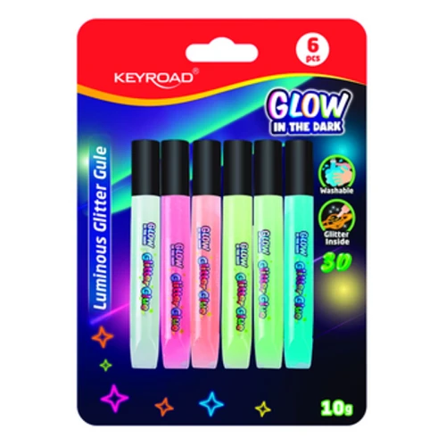 Klej brokatowy Keyroad fluorescencyjny 6x10ml mix kolorów 1779185656464-dd4s3o.png