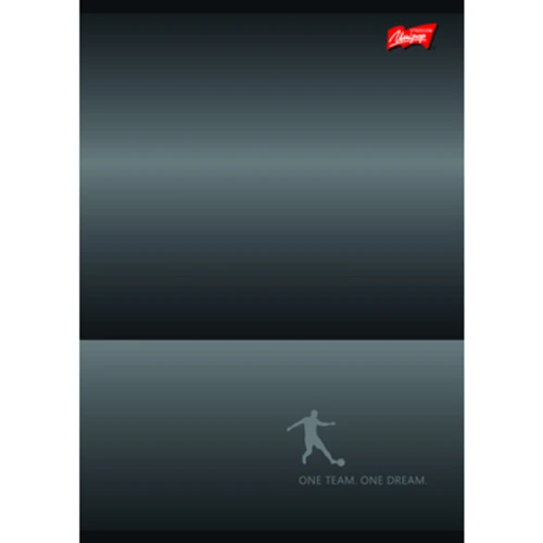 Unipap zeszyt okładka laminowana A5, 60 kartek, krata, lakier miejscowy, Football Essence 1779185939542-2685ej.png