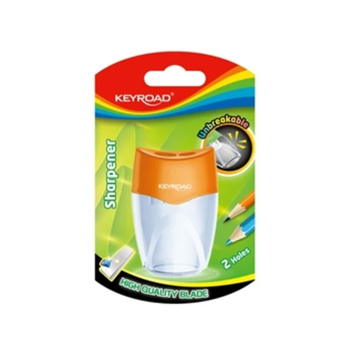 Temperówka plastikowa KEYROAD nietłukąca podwójna z pojemnikiem mix blister 1779186651471-hktk6vi.png
