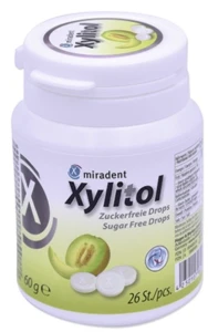 Dropsy pudrowe z ksylitolem MELON B/C 26szt, 60g