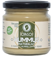 Hummus naturalny oliwą z oliwek extra virgin 185g