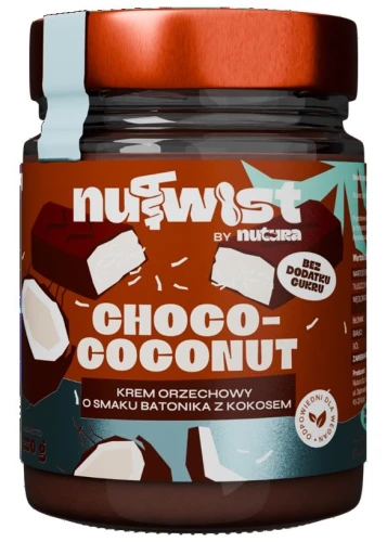 Nutwist - Krem orzechowy o smaku batonika czekoladowo-kokosoweg bez dodatku cukru 250g 6935_1_13372821.jpg