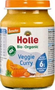 Słoiczek wegetariańskie curry (dynia, marchewka, mleczko kokosowe, quinoa) od 6 m-ca BIO 190 g