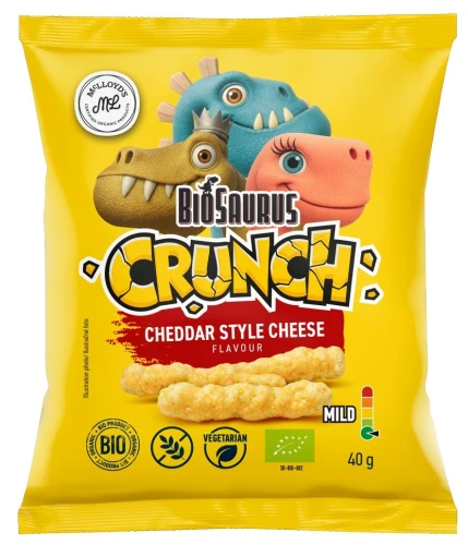 Chrupki kukurydziane Crunch o smaku cheddar BEZGL. BIO 40 g 7129_1_14514123.jpg