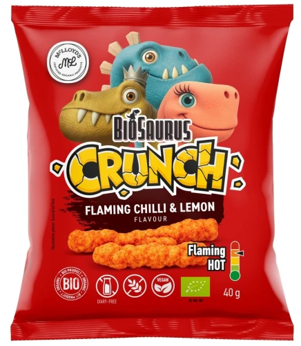 Chrupki kukurydziane Crunch o smaku ostre chili-cytryna BEZGL. BIO 40 g 7128_1_14514127.jpg
