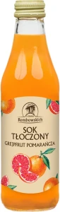 Sok tłoczony grejpfrut pomarańcza 250 ml