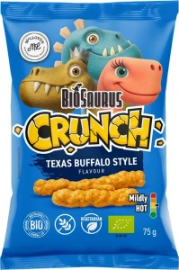 Chrupki kukurydziane Crunch o smaku texas buffalo BEZGL. BIO 75 g