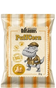 Chrupki kukurydziane Puffcorn o smaku cheddar BEZGL. BIO 20 g