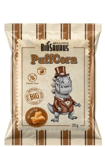 Chrupki kukurydziane Puffcorn o smaku słonego masła BEZGL. BIO 20 g
