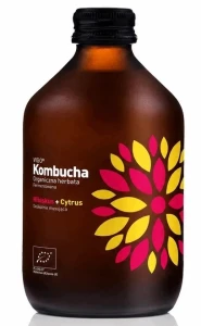 Kombucha Hibiscus + Cytrus BIO 330 ml