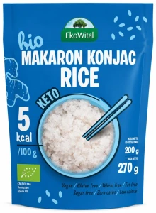 Makaron KONJAC rice Bezglutenowy BIO 270 g/ 200 g