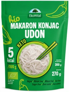 Makaron KONJAC udon Bezglutenowy BIO 270 g/ 200 g
