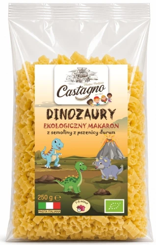 Makaron z pszenicy durum dla dzieci BIO 250 g Dinozaury 7153_1_14534247.jpg