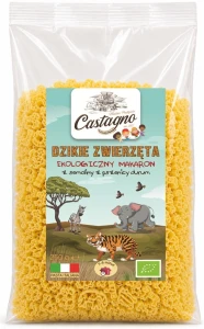 Makaron z pszenicy durum dla dzieci BIO 250 g Dzikie Zwierzęta