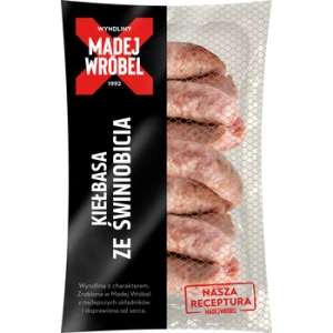 Kiełbasa ze świniobicia ok. 0,8 kg Madej Wróbel