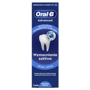 Oral-B Advanced Enamel Strengthening Czysta Mięta Pasta do Zębów o Chłodzącym Smaku Eukaliptusa 75 ml
