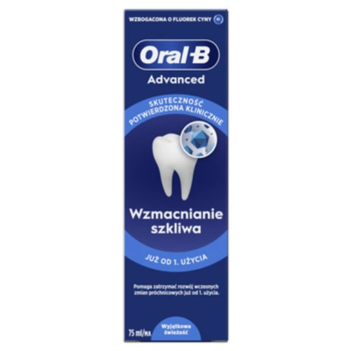 Oral-B Advanced Enamel Strengthening Czysta Mięta Pasta do Zębów o Chłodzącym Smaku Eukaliptusa 75 ml 1787573395555-0ncr99.png