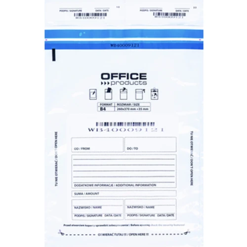Koperta bezpieczna OFFICE PRODUCTS B4 255x340mm 50sztuk biała 1787573477687-r935ak.png