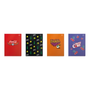 Zeszyt A5 32 kartki w kratkę Mat + UV Coca Cola