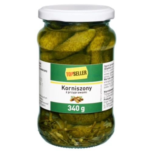 TOPSELLER Ogórki korniszony z przyprawami 340 g 1787573643329-84ni7x.png