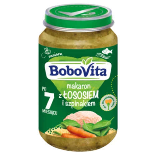 BoboVita Makaron z łososiem i szpinakiem po 7 miesiącu 190 g 1787573664395-1amp2i.png