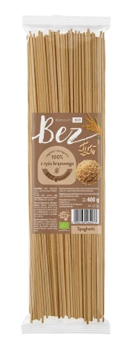 Makaron z ryżu brązowego spaghetti  bezglutenowy BIO 400 g 7642_1_14602976.jpg