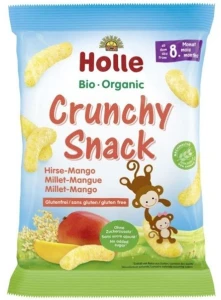 Chrupki jaglane o smaku mango powyżej 8 miesiąca życia BIO 25 g