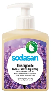 Mydło w płynie lawendowo - oliwkowe (dozownik) BIO 300 ml