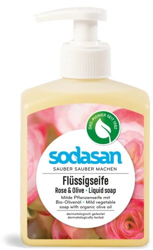 Mydło w płynie różano - oliwkowe (dozownik) BIO 300 ml 6444_1_11638581.jpg