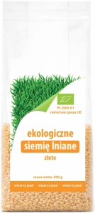 Siemię lniane złote BIO 400 g