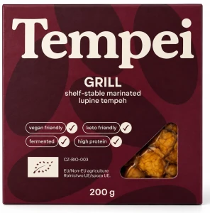 Tempeh z łubinu marynowany grillowany BIO 200 g