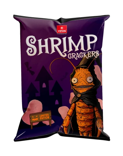 VIFON Prażynki krewetkowe o smaku chili (pikantne) 100g - Limited Edition Halloween 1792426200766-1e1r9u.png