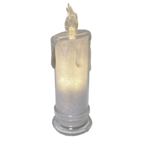 Świeca LED akrylowa 18 cm z bateriami ciepły biały 1779183042696-6ocs3f.png