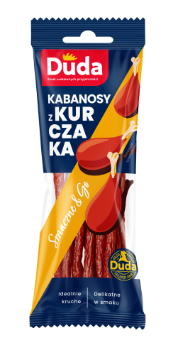 Kabanosy z kurczaka premium Duda 95g