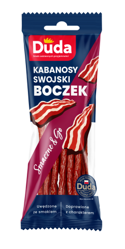 Kabanosy swojski boczek Duda 95g