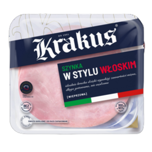 Szynka w stylu włoskim Krakus 140 g