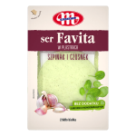 Ser favita kanapkowy ze szpinakiem i czosnkiem Mlekovita 150 g