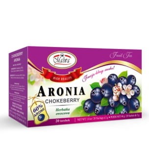 Malwa Herbata owocowa Aronia 20 x 2 g 39d325a4d1212c3b974059cfae37b6c9