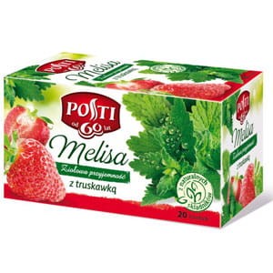 Posti melisa Truskawkowa 20 saszetek 30 g