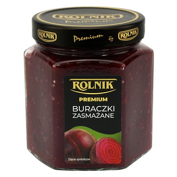 Rolnik Premium Buraczki zasmażane 540 g Rolnik Premium Buraczki zasmażane 540 g
