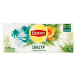 Lipton Herbatka ziołowa aromatyzowana skrzyp z pomarańczą 20 g 20 torebek